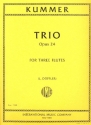 Trio op.24 for 3 flutes parts