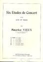 tude de concert ut dieze mineur no.5 pour alto et piano