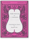 Valses poeticos for guitar