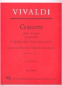 Concerto D-Dur RV95 fr Flte, Oboe, Violine, Fagott und Bc Partitur und 5 Stimmen