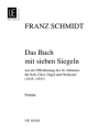 Das Buch mit sieben Siegeln fr SATTB Soli, gem Chor und Orchester Studienpartitur (dt/en/la)