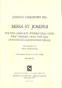 Missa St. Josephi fr gem Chor und Orchester Partitur
