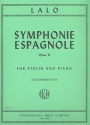 Symphonie espagnole op.21 for violin and piano