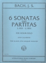 6 Sonatas and partitas BWV1001-1006 for violin