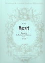 Konzert A-Dur KV622 fr Klarinette und Orchester Partitur