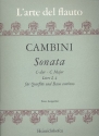 Sonate C-Dur Livre 1 Nr.4 fr Flte und Bc