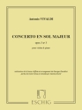 CONCERTO SOL MAJEUR POUR VIOLON ET ORCHESTRE A CORDES, R 310/P 96/ F I:173    EDITION VIOLON/PIANO