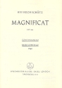 Magnificat SWV468 fr 5 Chre Favoritchorpartitur mit Bc 3 Vokalchoere (2 ad lib.), 2 Instrumentalchre