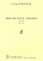 Prlude, fugue et variation op.18 pour orgue
