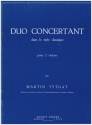 DUO CONCERTANT DANS LE STYLE CLAS- SIQUE POUR DEUX VIOLONS PARTITION