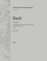 Konzert F-Dur BWV1057 fr Cembalo, 2 Flten und Streicher Viola