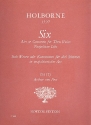 Sechs Weisen oder Kanzonetten fr 3 Blockflten (SSA(T)) in neapolitanischer Art Partitur