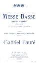 Messe basse pour voix de femmes, soli et choeur, avec acc. d'orgue ou harmonium partition (la)