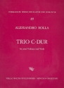Trio C-Dur fr 2 Violinen und Viola Stimmen