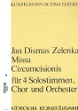 Missa circumcisionis fr Soli, Chor und Orchester Partitur