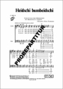 Heidschi bumbeidschi f�r TTBB Chor Partitur (dt)