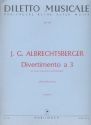 Divertimento a tre F-Dur fr Viola, Violoncello und Kontrabass Stimmen