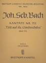 Tritt auf die Glaubensbahn Kantate Nr.152 BWV152 Viola da gamba