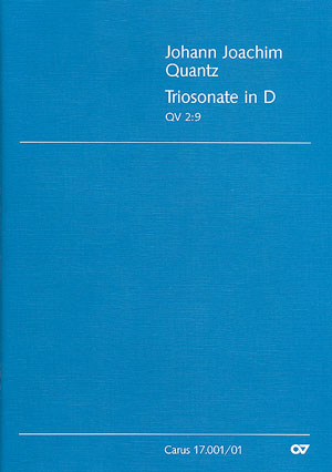 Triosonate D-Dur QV2,9 fr Flte, Violine und Bc