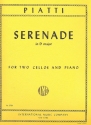 Serenade D major 2 violoncellos and piano