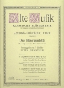 Quartett d-Moll op.11,2 - fr Flte, Klarinette, Horn und Fagott 4 Stimmen
