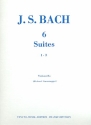 6 Suiten Band 1 (Nr.1-3) BWV1007-1009 fr Violoncello solo 