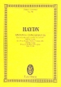 Sinfonia concertante Hob:I.105 fr Oboe, Fagott Violine, Violoncello und Orchester Studienpartitur