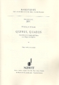 Quibus, quabus fr Kinder- oder Frauenchor (Mez(Mez)) mit Instrumenten ad libitum (Bf Sing- und Spielpartitur