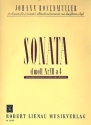 Sonate d-Moll Nr.7  4 Fr Streicher und Bc Partitur