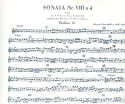 Sonata 8 fr 2 Violinen, Viola, Violoncello und Klavier Violine 2