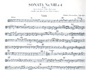 Sonata 8 fr 2 Violinen, Viola, Violoncello und Klavier Viola