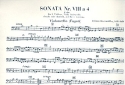 Sonata 8 fr 2 Violinen, Viola, Violoncello und Klavier Violoncello