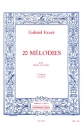 20 mlodies vol.3 (nos.41-60) pour soprano et piano