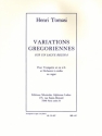 Variations Gregoriennes sur un Salve Regina pour trompette en ut ou sib et piano