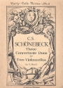 3 concertante Duos op.12 vol.1 for 2 violoncellos