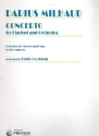 Concerto for clarinet and orchestra for clarinet and piano