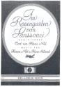 Iim Rosengarten von Sanssouci: Tango für Klavier