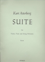 Suite op.19,1 for violin, viola and string orchestra score