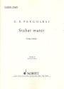 Stabat mater fr Frauenchor (SA) mit Soli (SA), Streichorchester und Cembalo (Orgel Einzelstimme - Cembalo (Orgel)