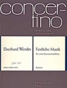 Festliche Musik fr 2 Instrumental-Gruppen (A Instrumental-Gruppe I - Streicher / Inst Partitur