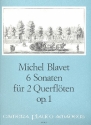 6 Sonaten op.1 fr 2 Flten Spielpartitur