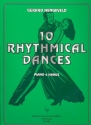 10 rhythmical Dances for piano 4 hands