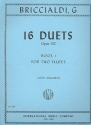 16 Duets op.132 vol.1 (1-8) for 2 flutes score