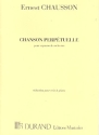 Chanson perptuelle op.37 pour soprano et piano