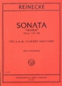 Undine Sonata op.167bis for clarinet and piano