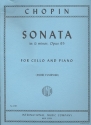 Sonata g minor op.65 for cello and piano