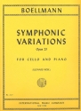 Symphonic Variations op.23 for cello and piano