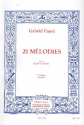 20 mlodies vol.2 pour soprano et piano