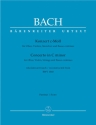 Konzert c-Moll BWV1060 für Oboe, Violine und Streicher Partitur