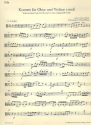 Konzert c-Moll BWV1060 fr Oboe, Violine und Streicher Viola